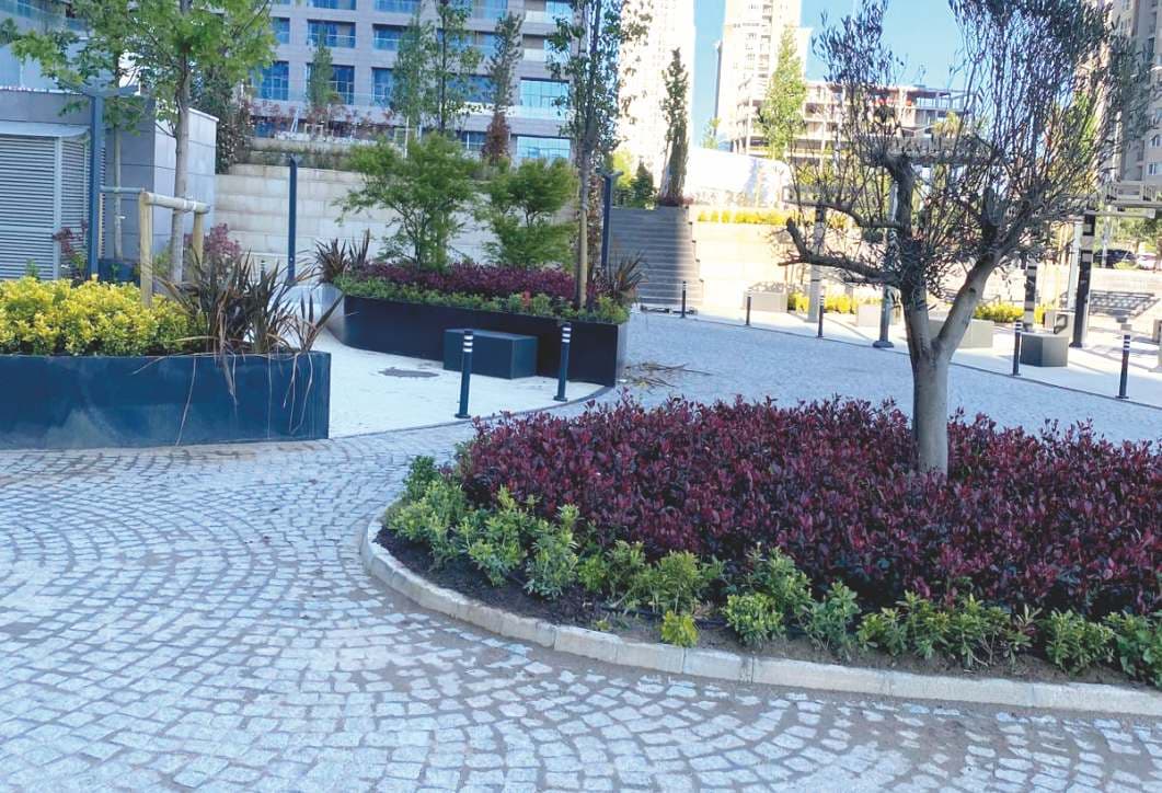 Silindirik Teras Saksısı 02 görseli