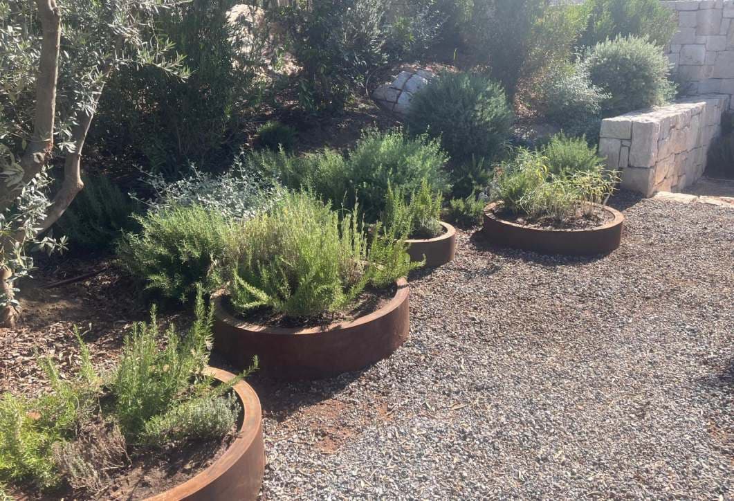 Silindirik Teras Saksısı 02 görsel 2