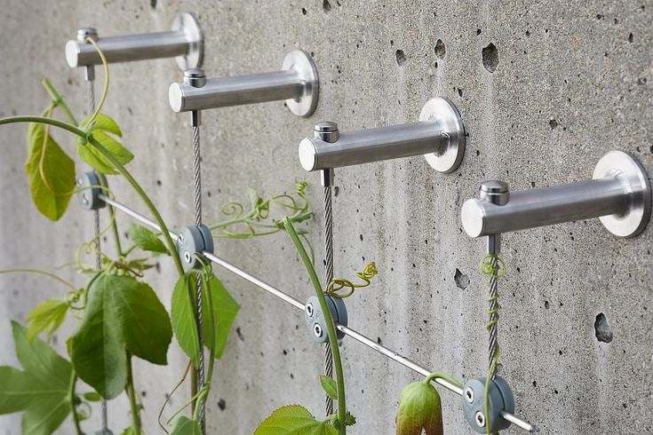 Yaprak Desenli Bitki Duvarı 01 görsel 3